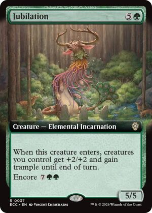 Jubilation (Extended Art) - 37: Commander: Lorwyn Eclipsed