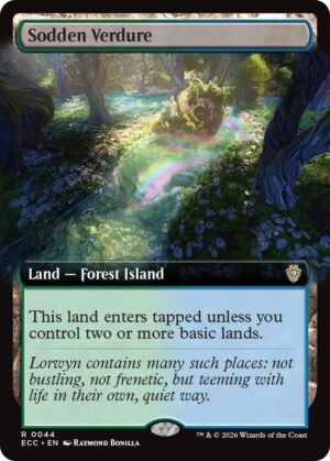 Sodden Verdure (Extended Art) - 44: Commander: Lorwyn Eclipsed