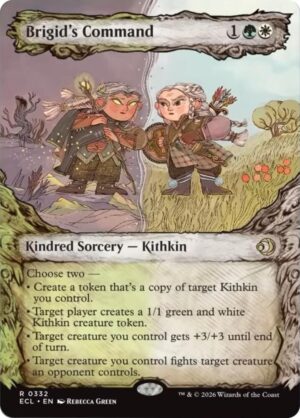 Brigid's Command (Showcase) - 332: Lorwyn Eclipsed