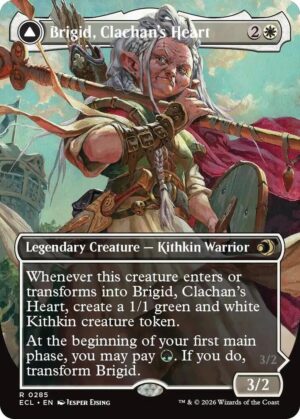 Brigid, Clachan's Heart (Borderless) - 285: Lorwyn Eclipsed