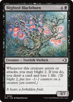Blighted Blackthorn - 90: Lorwyn Eclipsed