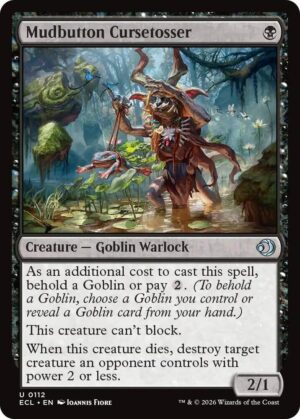 Mudbutton Cursetosser - 112: Lorwyn Eclipsed