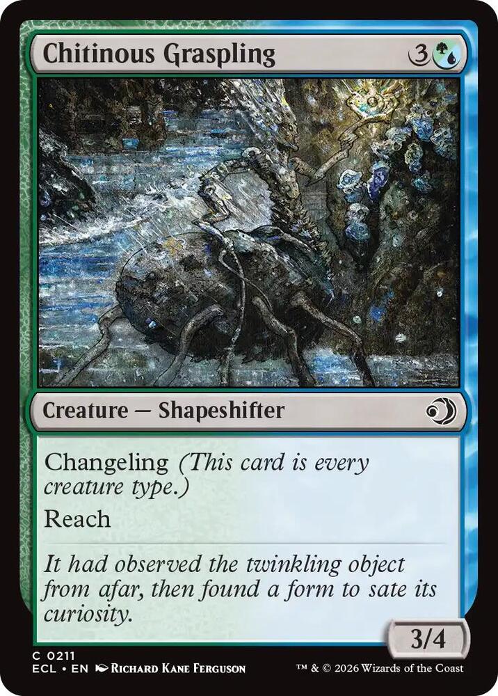 Chitinous Graspling - 211: Lorwyn Eclipsed