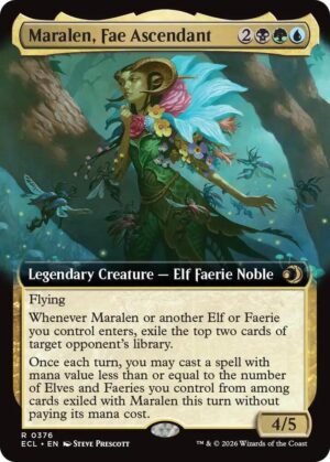 Maralen, Fae Ascendant (Extended Art) - 376: Lorwyn Eclipsed