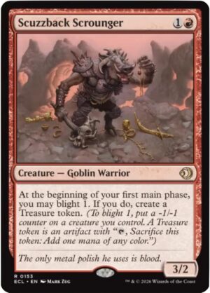 Scuzzback Scrounger - 153: Lorwyn Eclipsed