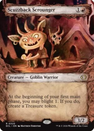 Scuzzback Scrounger (Showcase) - 320: Lorwyn Eclipsed