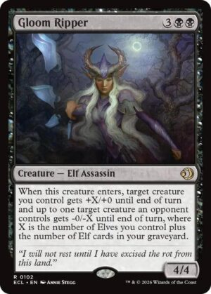 Gloom Ripper - 102: Lorwyn Eclipsed