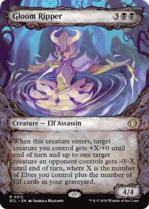 Gloom Ripper (Showcase) - 312: Lorwyn Eclipsed