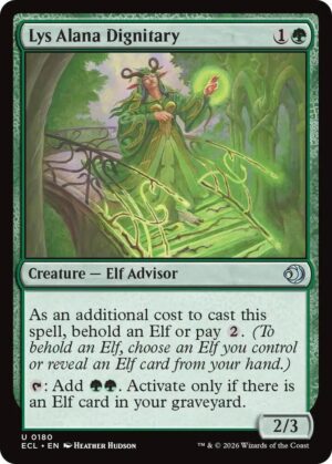 Lys Alana Dignitary - 180: Lorwyn Eclipsed