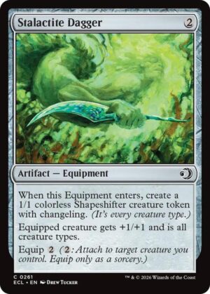 Stalactite Dagger - 261: Lorwyn Eclipsed