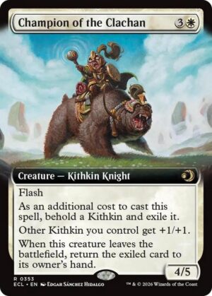 Champion of the Clachan (Extended Art) - 353: Lorwyn Eclipsed