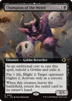 Champion of the Weird (Extended Art) - 360: Lorwyn Eclipsed