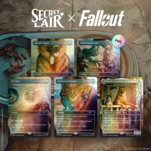 Secret Lair Drop: Secret Lair x Fallout: Greet the Dog - Traditional Foil Edition: Secret Lair Drop Series