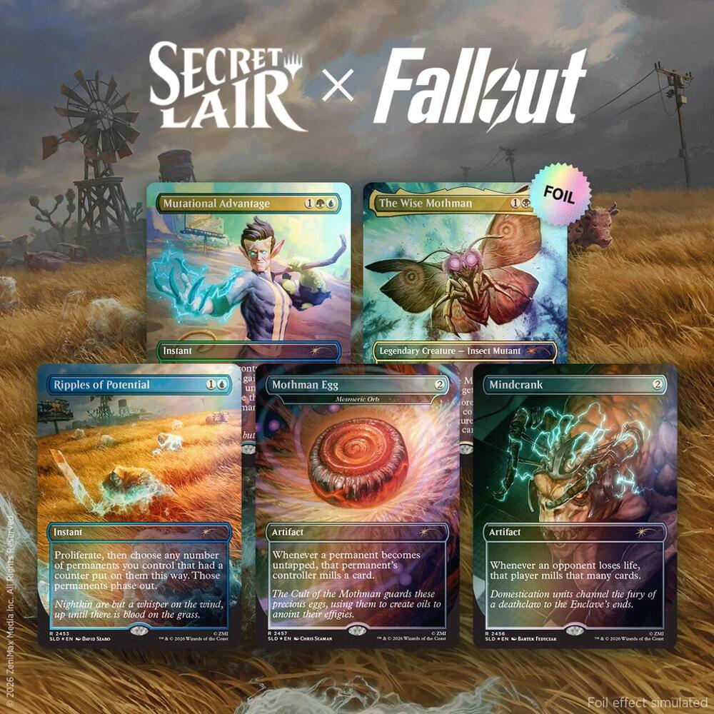 Secret Lair Drop: Secret Lair x Fallout: Rad - Traditional Foil Edition: Secret Lair Drop Series