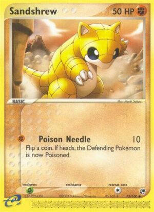 Sandshrew - 75/100: Sandstorm
