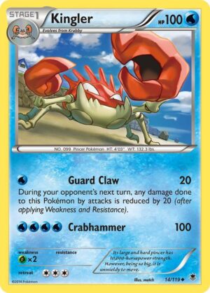 Kingler - 14/119: XY - Phantom Forces