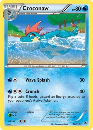 Croconaw - 16/119: XY - Phantom Forces
