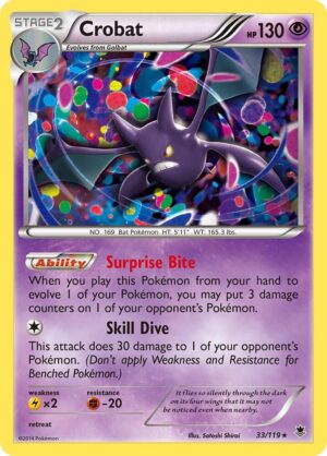 Crobat - 33/119: XY - Phantom Forces