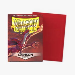 Dragon Shield Crimson - Matte Sleeves