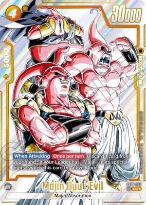Majin Buu : Evil - SB01-036 (Alternate Art): Manga Booster 01