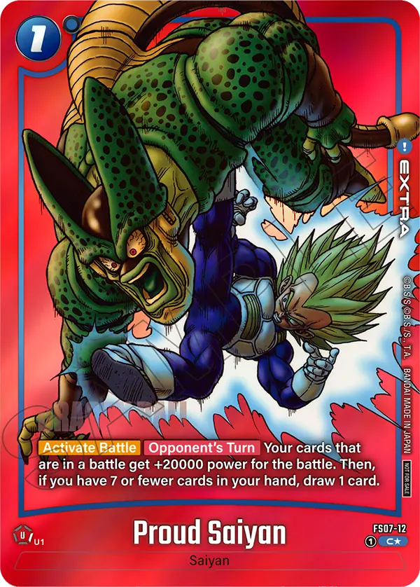 Proud Saiyan - LIMITED MANGA 02 - FS07-12