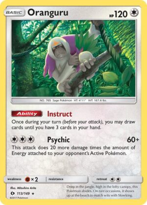 Oranguru - 113/149: SM Base Set