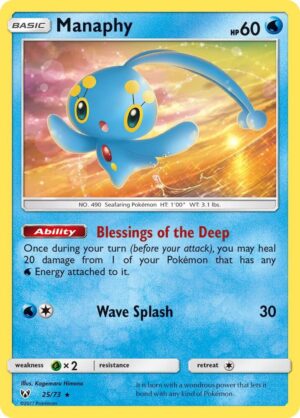 Manaphy - 25/73: Shining Legends