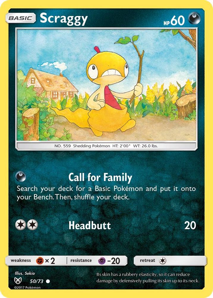 Scraggy - 50/73: Shining Legends