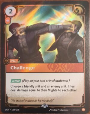 Challenge - 128/298: Riftbound Organized Play Promotional Cards