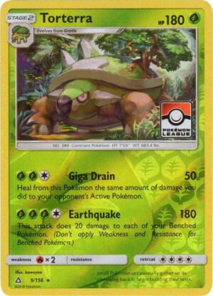 Torterra - 9/156 (Pokemon League) - 009/156: League & Championship Cards