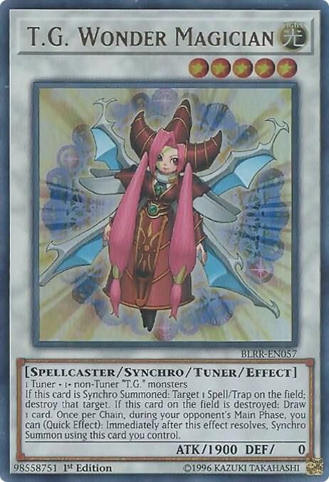 T.G. Wonder Magician - BLRR-EN057: Battles of Legend: Relentless Revenge
