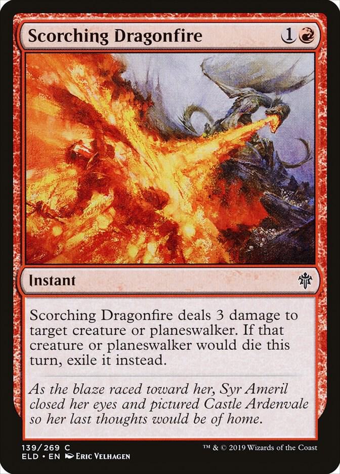 Scorching Dragonfire - 139: Throne of Eldraine (HP)