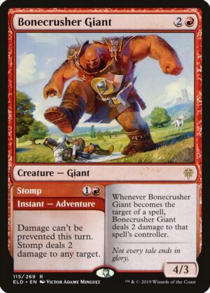 Bonecrusher Giant - 115: Throne of Eldraine