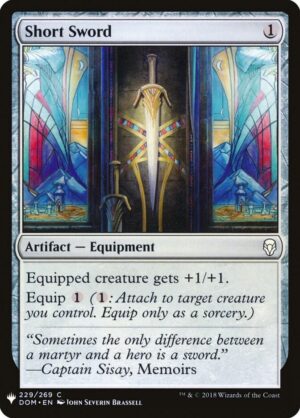 Short Sword - 229: The List Reprints