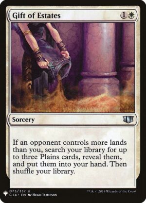 Gift of Estates - 73: The List Reprints