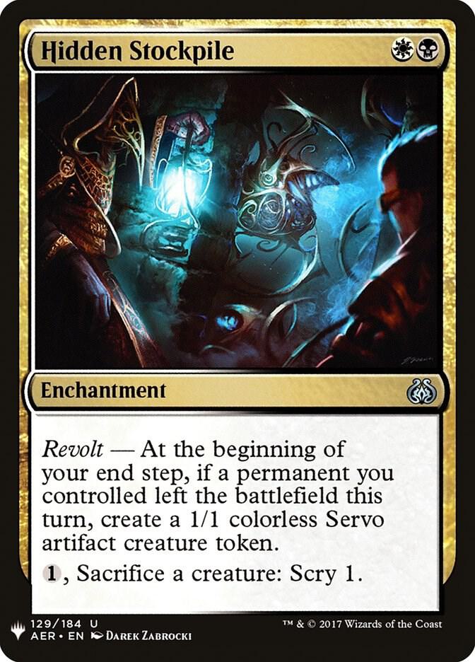 Hidden Stockpile - 129: The List Reprints