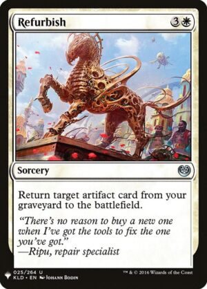 Refurbish - 25: The List Reprints
