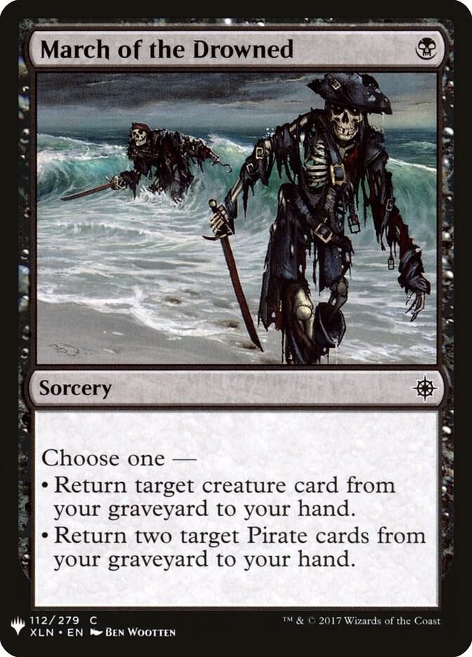 March of the Drowned - 112: The List Reprints