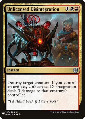 Unlicensed Disintegration - 187: The List Reprints