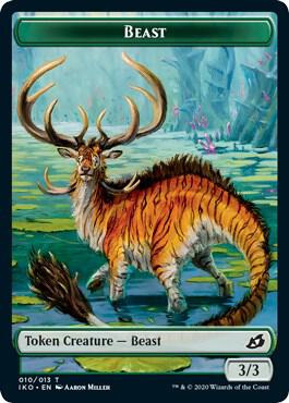 Beast (010) // Hydra Double-Sided Token - 10 // 12: Commander 2020
