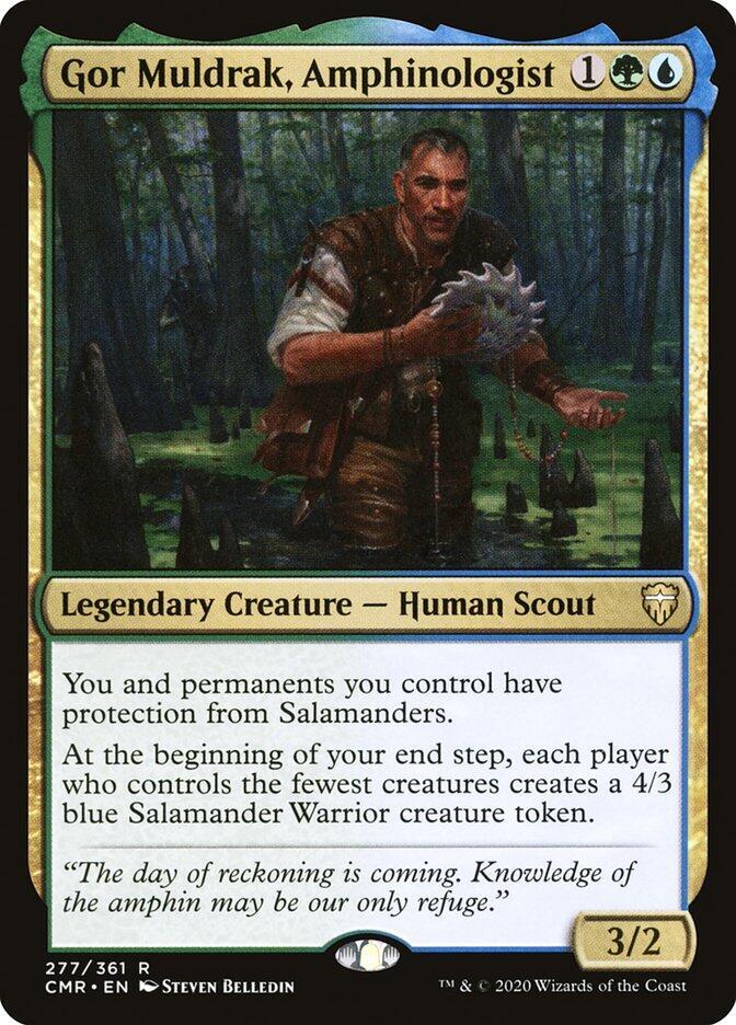 Gor Muldrak, Amphinologist - 277: Commander Legends