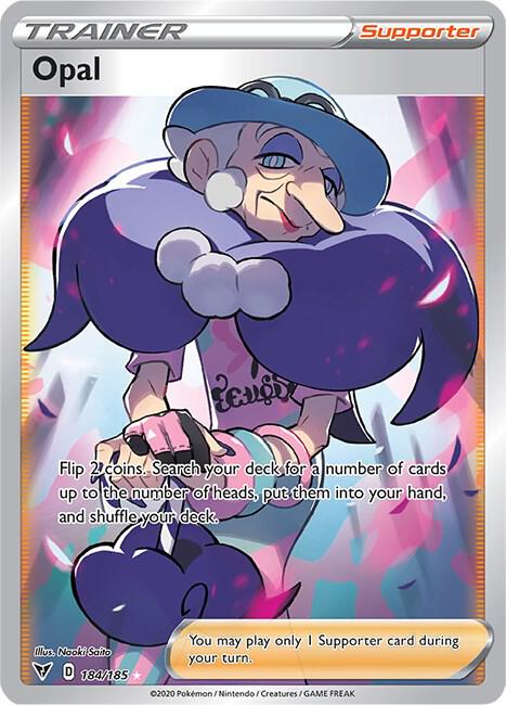 Opal (Full Art) - 184/185: SWSH04: Vivid Voltage