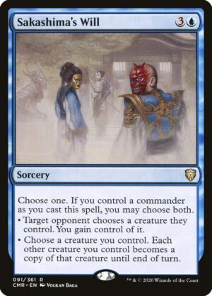 Sakashima's Will - 91: Commander Legends