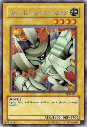 Alpha the Magnet Warrior - DOR-001: Duelist of the Roses (DM)