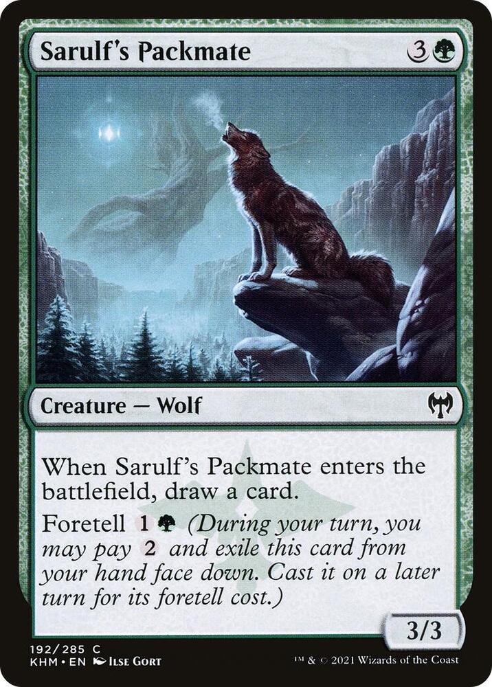 Sarulf's Packmate - 192: Kaldheim (HP)