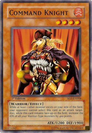 Command Knight - SD5-EN008: Structure Deck: Warrior's Triumph (DM)