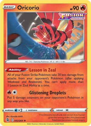 Oricorio - 042/264: SWSH08: Fusion Strike