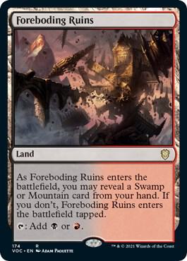 Foreboding Ruins - 174: Commander: Innistrad: Crimson Vow