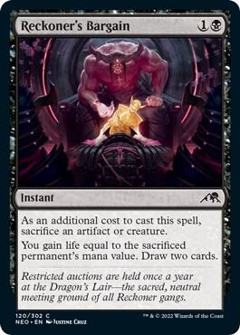 Reckoner's Bargain - 120: Kamigawa: Neon Dynasty