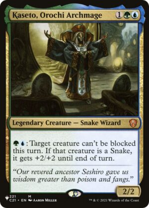 Kaseto, Orochi Archmage - 221/081: The List Reprints